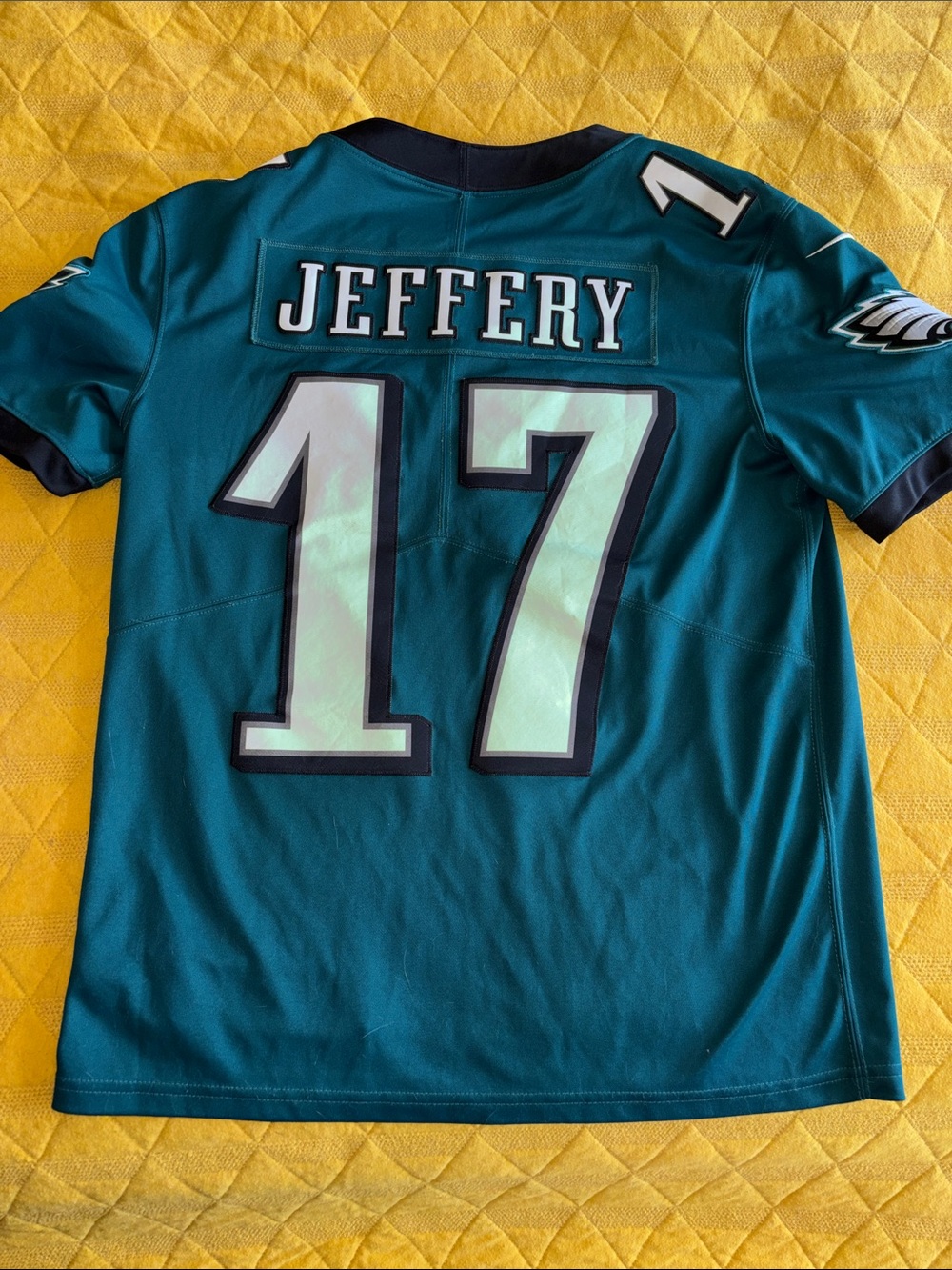 Jeffery 17 NFL Eagles  Football Jersey
